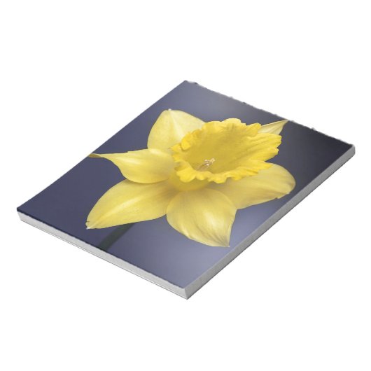 Gele Narcissus Bloemen waterverf Notitieblok (Gedraaid)