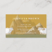 Gele Natuur  Boerderij Visitekaartje (Achterkant)