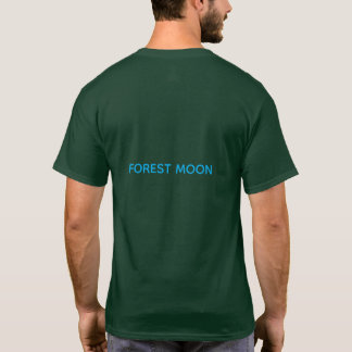 GELE NATUUR BOS MAAN T-SHIRT