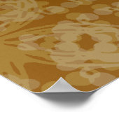 Gele navelstaart poster (Hoek)