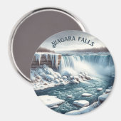 Gelé Niagara Falls Magnet (Recto/Verso)