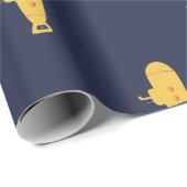 Gele onderzeeboot cadeaupapier (Rol Hoek)