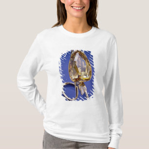 Gele 'onvergelijkbare' diamant in een goudomgeving t-shirt