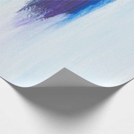 Gele, oranje, rode, groene en blauwe abstracte pij cadeaupapier (Hoek)