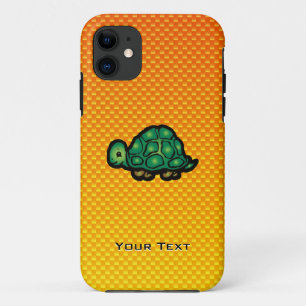 Gele Oranje schildpad iPhone 11 Hoesje
