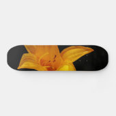 Gele Orchidee Skateboard (Horizontaal)