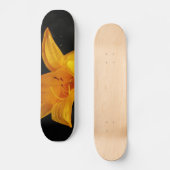 Gele Orchidee Skateboard (Voorkant)