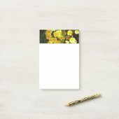 Gele Orchids Tropische Bloemen Post-it® Notes (Op bureau)