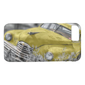 gele oude autotelefoon draagtas Case-Mate iPhone case (Achterkant (Horizontaal))