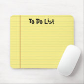 Gele pad muismat (Met muis)