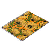 Gele papaver notitieboek (Linkerzijde)