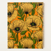 Gele papaver planner (Achterkant)