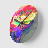 Gele papaver ronde klok (Hoek)