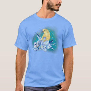 gele papegaai 3 t-shirt