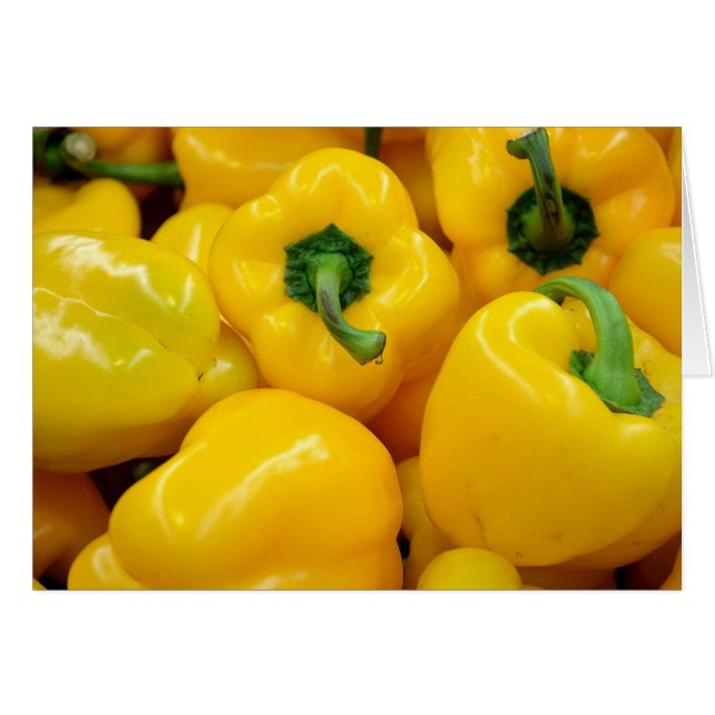 Gele paprika (Voorkant Horizontaal)