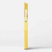 Gele paraplu Case-Mate iPhone case (Achterkant / Links)