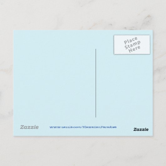 Gele paraplu's op het strand briefkaart (Achterkant)