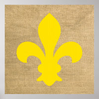 Gele parisian Moods Fleur de Lys