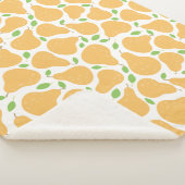 Gele peren | Monogram Sherpa Blanket Deken (3/4)