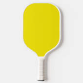 Gele Pickleball Paddle (Achterkant)