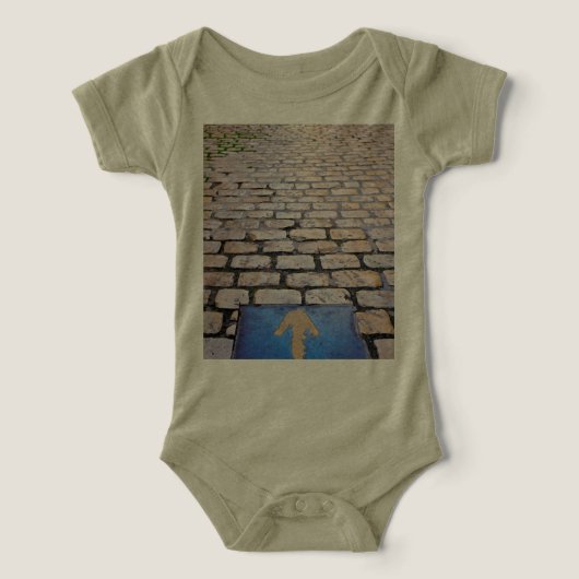 Gele pijl (Design voorkant)