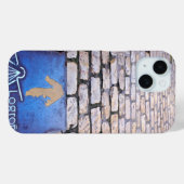 Gele pijl Case-Mate iPhone case (Achterkant (horizontaal))