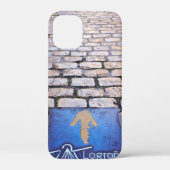 Gele pijl Case-Mate iPhone case (Achterkant)