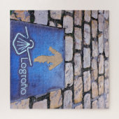 Gele pijl legpuzzel (Horizontaal)