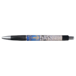 Gele pijl pen