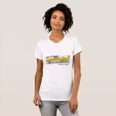 Gele Pijl-Shirt T-shirt (Voorkant volledig)
