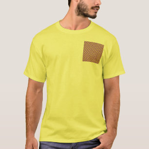 Gele poka dots met Paarse achtergrond STaylor T-shirt