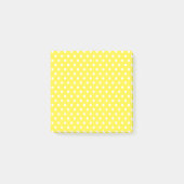 Gele poka Dots Post-it Notes (Voorkant)