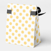 Gele polkadots bedankdoosjes (Achterkant)