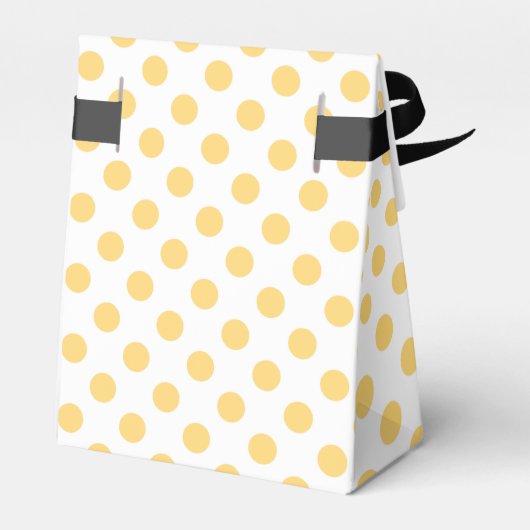 Gele polkadots bedankdoosjes (Achterkant)