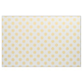 Gele polkadots stof (Fat Quarter)