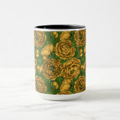 Gele pony bouquet mok (Midden)