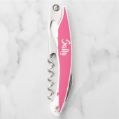 Gele potloden en schubbels op wit kurkentrekker (Voorkant)