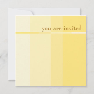 Gele Progressie Moderne Partij Uitnodiging