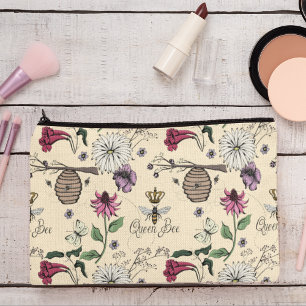 Gele Queen Bee & Gouden Kroon Etui