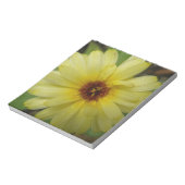 Gele Raindrops Marigold Notepad Notitieblok (Gedraaid)