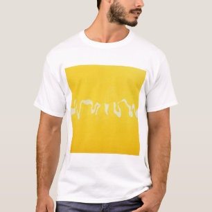 Gele reis t-shirt