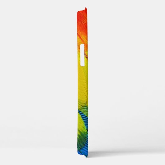 Gele, rode, blauwe en groene veren Case-Mate iPhone case (Achterkant / Rechts)