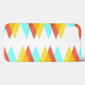 Gele, rode en cadetblauwe driehoeken Case-Mate iPh iPhone Case (Achterkant (horizontaal))