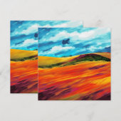 Gele Rode Heuvels (Voorkant / Achterkant)