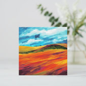 Gele Rode Heuvels (Staand voorkant)