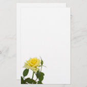 Gele rog briefpapier (Voorkant / Achterkant)