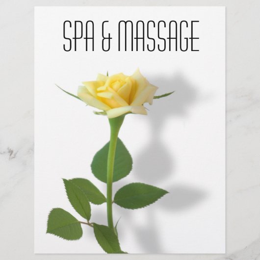 Gele rog flyer (Voorkant)