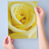 Gele rog flyer (Hand)