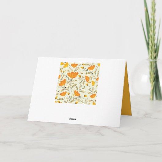 Gele rog kaart (Achterkant)