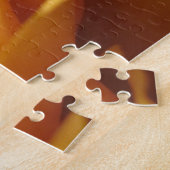 Gele rog legpuzzel (Zijkant)